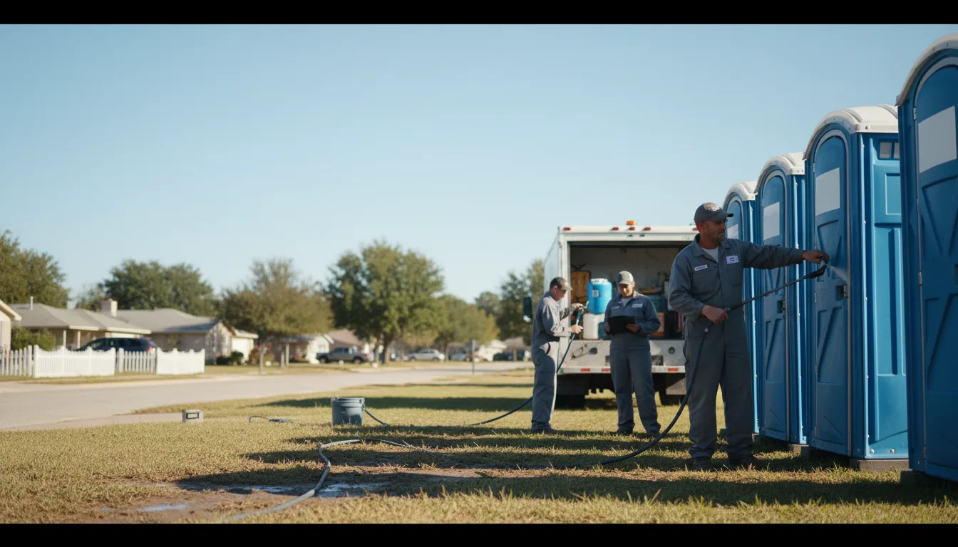 Long-Term Portable Toilet Rental in Stedman, NC near me
